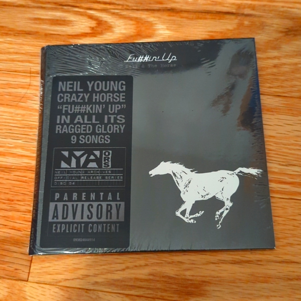Neil Young With Crazy Horse 'Fu##in Up' CD